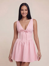 Sweetheart Neckline Corset A-Line Mini Dress