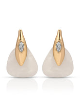 Solstice Earrings in Bone