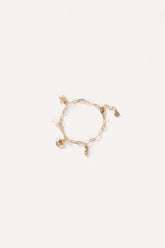 Alice Charm Bracelet - Gold