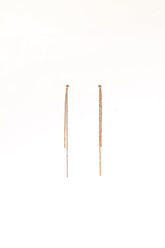 Genevieve Drop Earrings - Gold