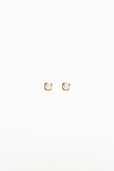 Helene Stud Earrings - Gold/Pearl