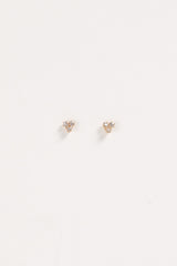 Janey Stud Earrings - Gold