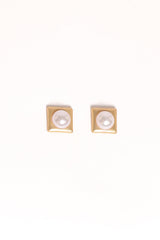Kimmy Pearl Earrings - Gold