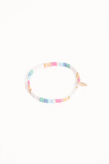 Kylie Bead Bracelet - Denim