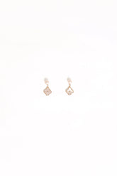 Marlowe Flower Earrings - Gold