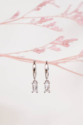 Sadie Drop Earrings - Silver