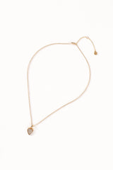 Sophie Heart Necklace - Gold