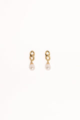 Tallulah Earrings - Gold/Pearl
