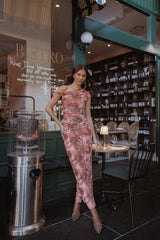 Bloise Maxi Skirt - Blurred Botanics