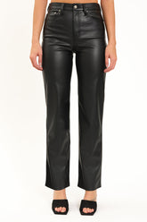 Sundaze Faux Leather Pant - Cinematic