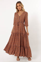 Kelda Dress - Leopard Print
