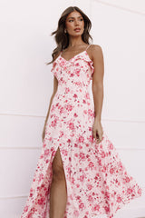 Rachel Midi Dress - Blushed Garden