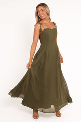 Rayna Maxi Dress - Olive
