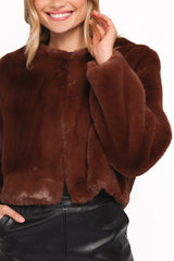 Minnie Jacket - Chocolate