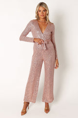 Kiera Jumpsuit - Rose Gold