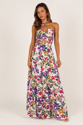Kari Halter Top Set - Floral