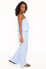 Olivia Pant Set - Baby Blue