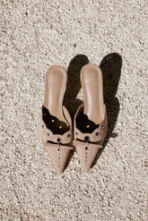 Elio Heels - Camel Suede