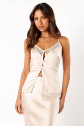 Melrose Top - Champagne