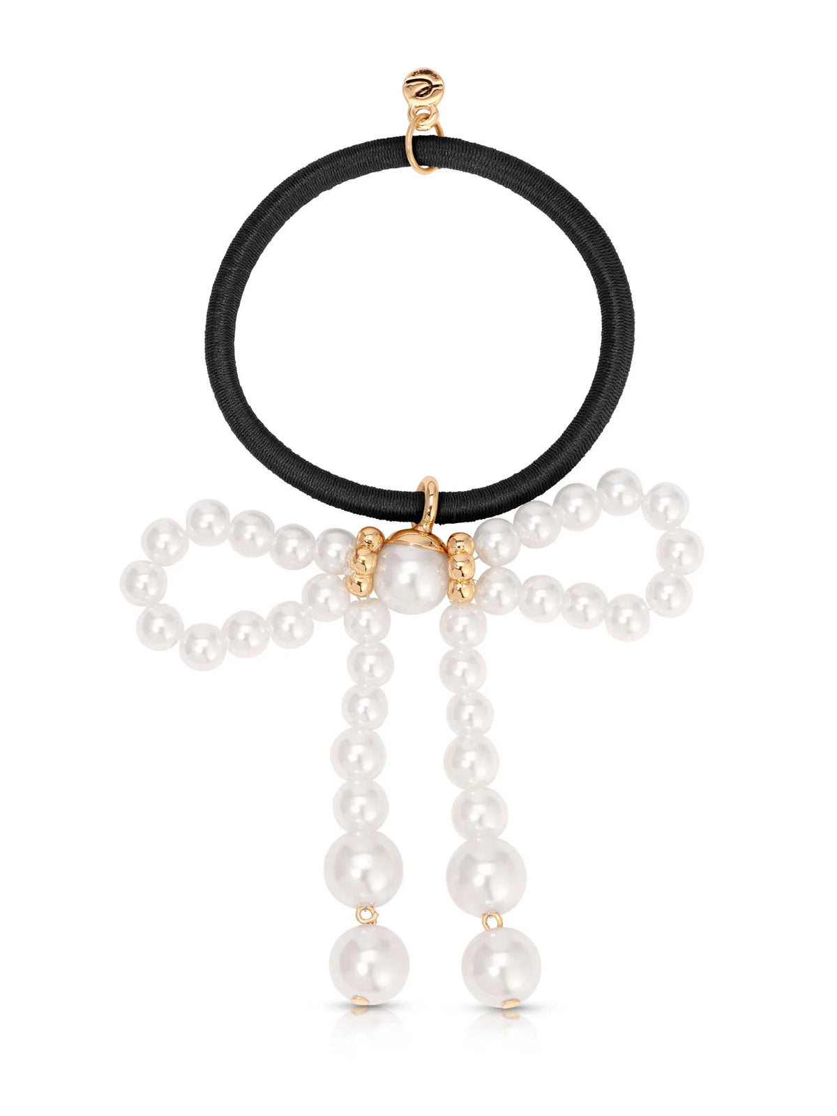 Aurora Pearl Bow Hair Tie