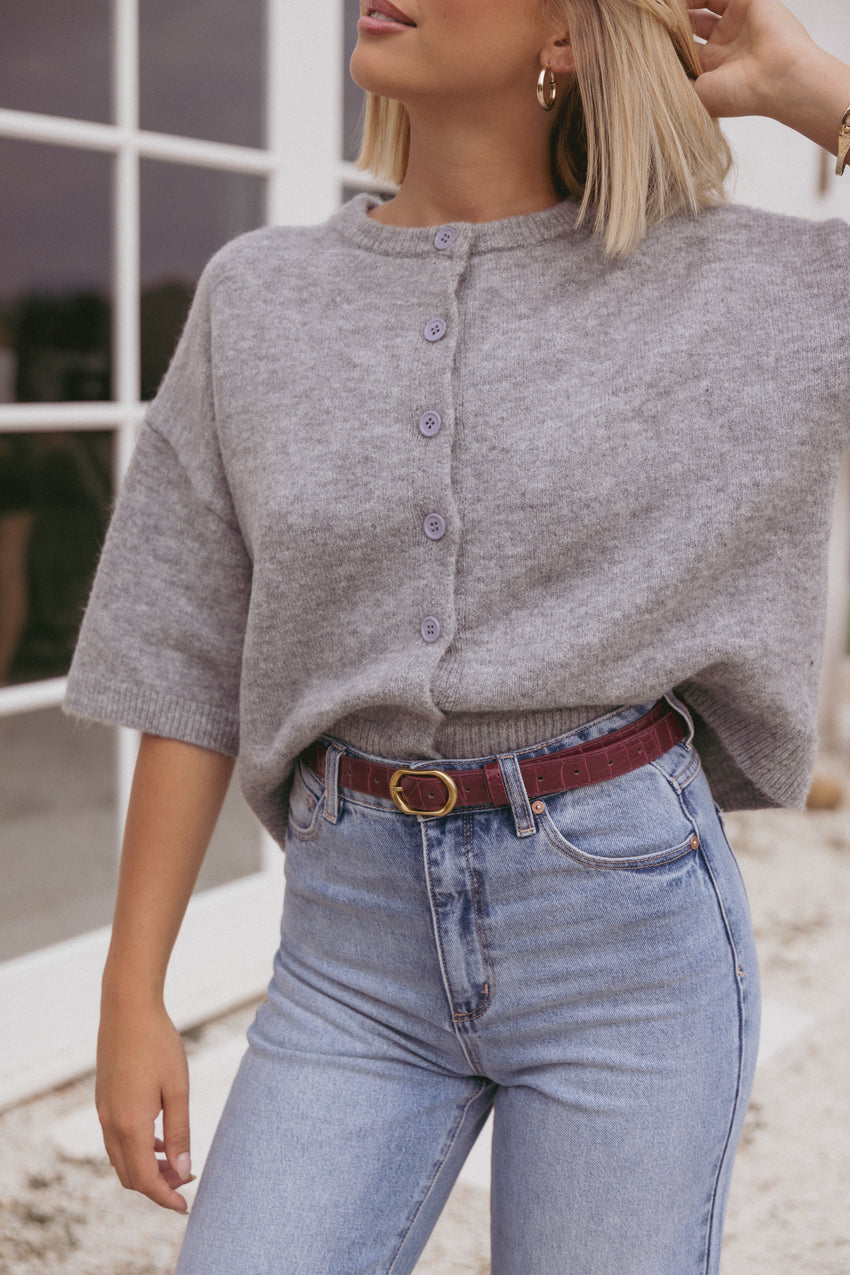 Althea Belt - Cherry
