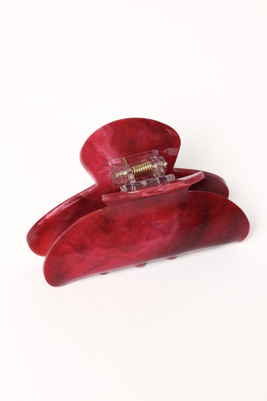 Ashe Hairclip - Cherry