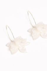 Edel Earrings - White