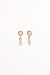 Estelle Earrings - Gold/Pearl