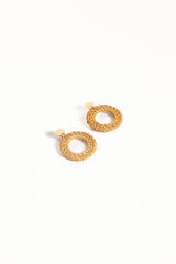 Esther Earrings - Tan