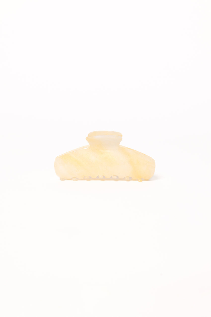 Fitzgerald Hairclip - Yellow