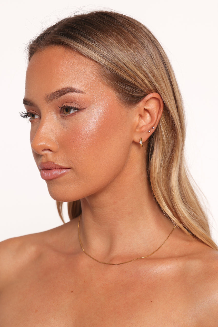 Java Earrings - Gold
