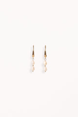 Larissa Pearl Earrings - Gold