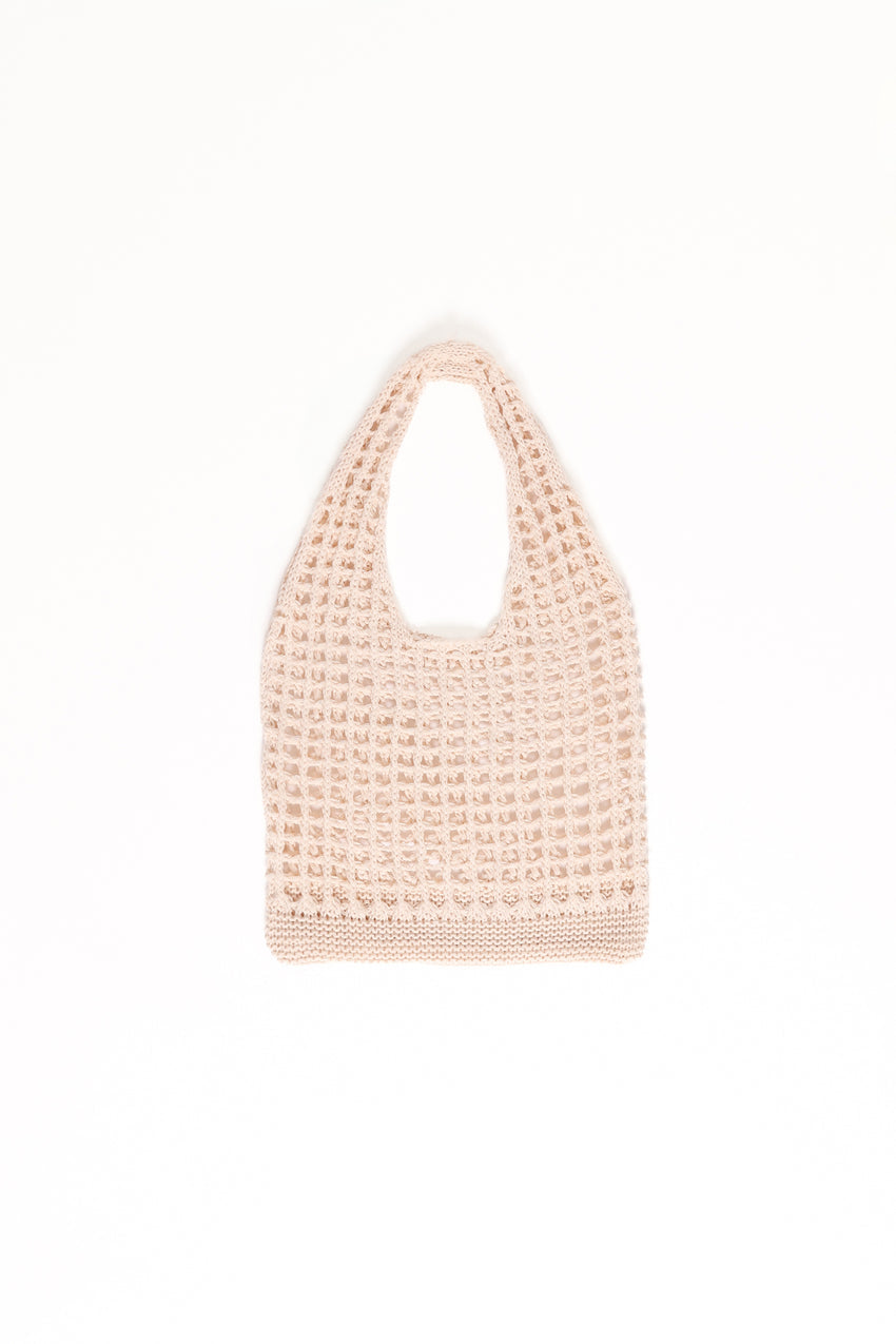 Mabel Beach Bag - Light Beige