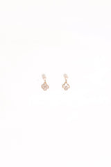 Marlowe Flower Earrings - Gold