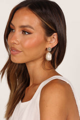 Montague Drop Earrings - Gold