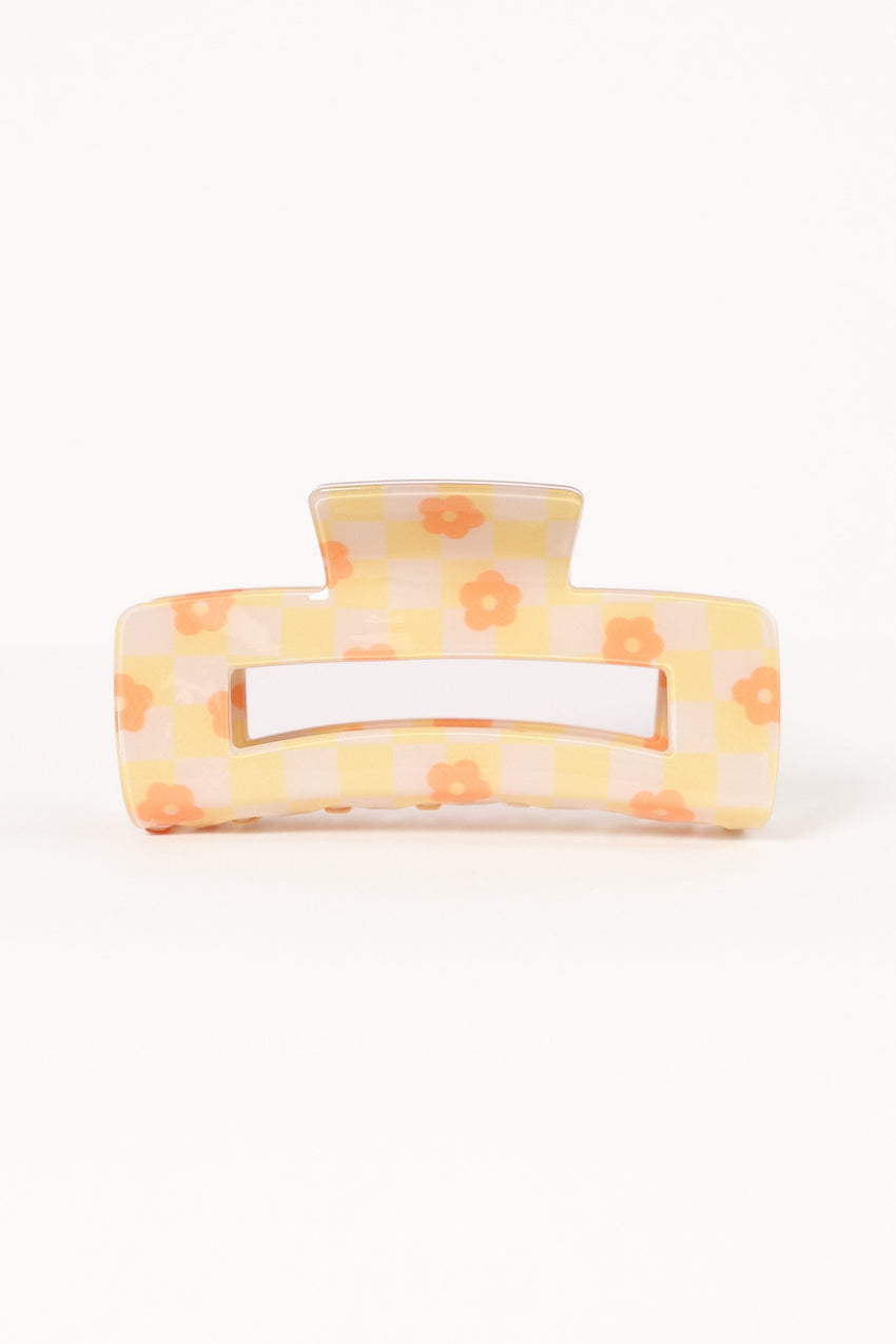 Pyper Hair Clip - Yellow