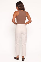 Sundaze Straight Leg Jean - Swan