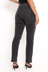Willa High Rise Straight Leg Jeans - Riot