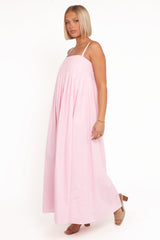 Corfu Midi Dress - Pink