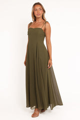 Rayna Maxi Dress - Olive