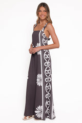 Valeria Maxi Dress - Espresso