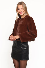 Minnie Jacket - Chocolate