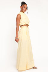 Althea Pant Set - Yellow