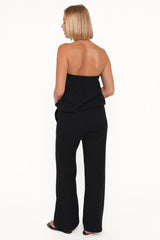 Olivia Pant Set - Black