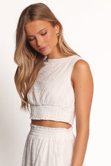 Kimora Top - White